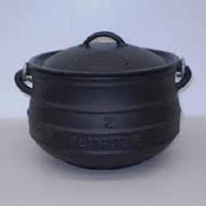 Cast Iron #3 Pot Flat
