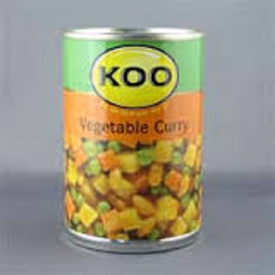 Koo Vegetable Curry (gold dish)