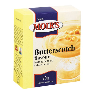 Moirs Instant Pudding Butterscotch 90g
