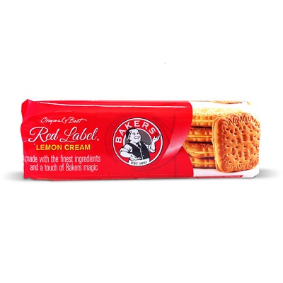 Bakers Red Label Lemon Cream Biscuits